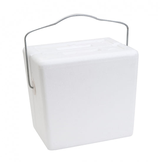 Nevera foam de 10 litros con asa