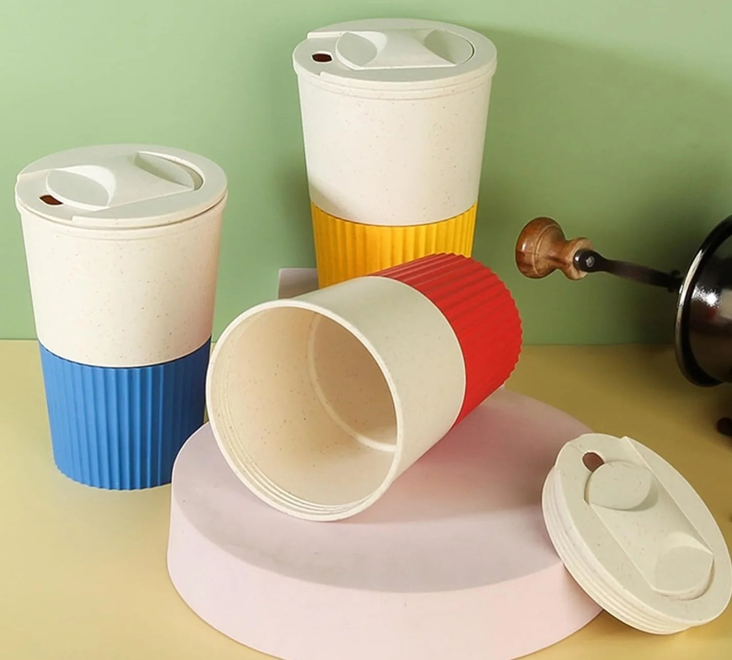 Vaso de café plástico ecológico