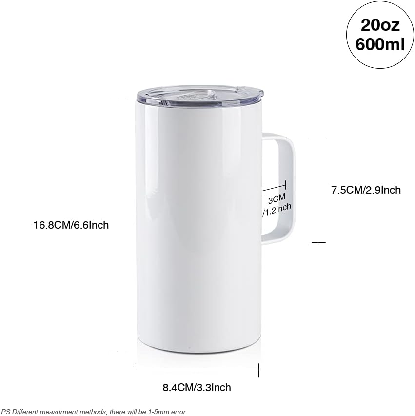 Vaso térmico 24 onzas blanco