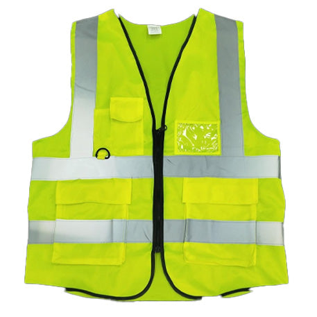 Chaleco reflectivo con bolsillos delante