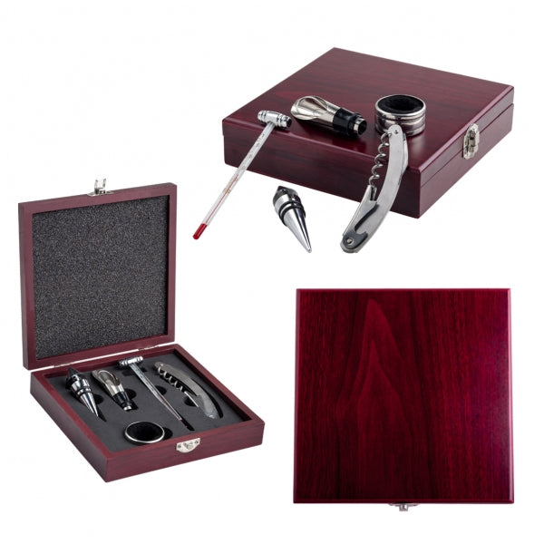 Kit accesorios para vino 5 piezas