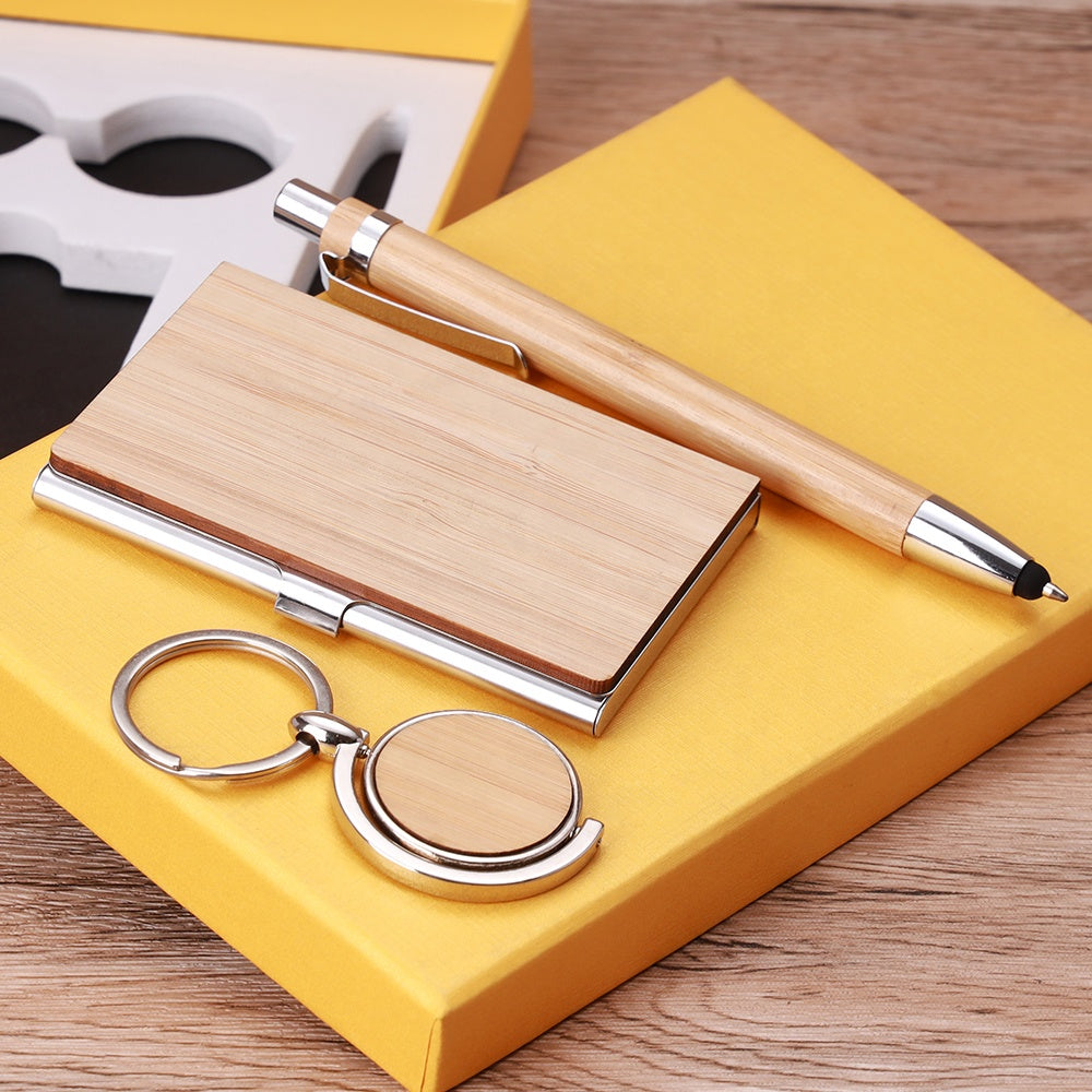 Kit de 3 piezas en madera - grabado a láser