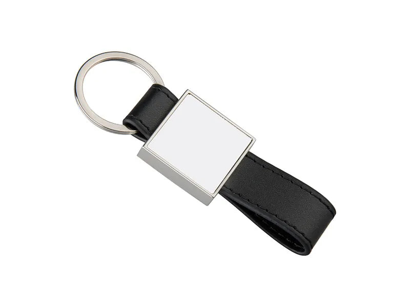 Llavero en piel Plaza