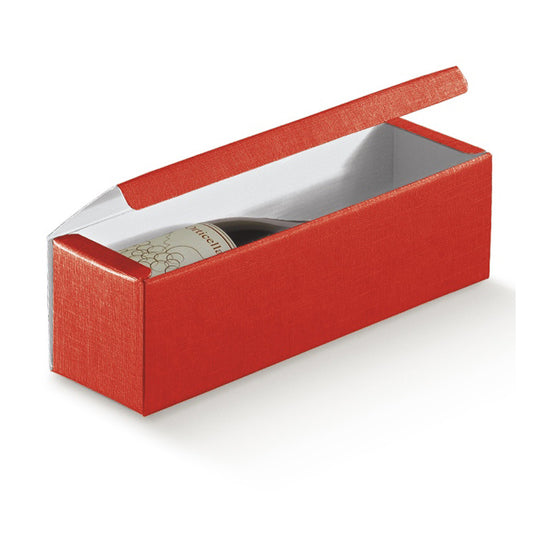 Caja para vino roja 1 botella