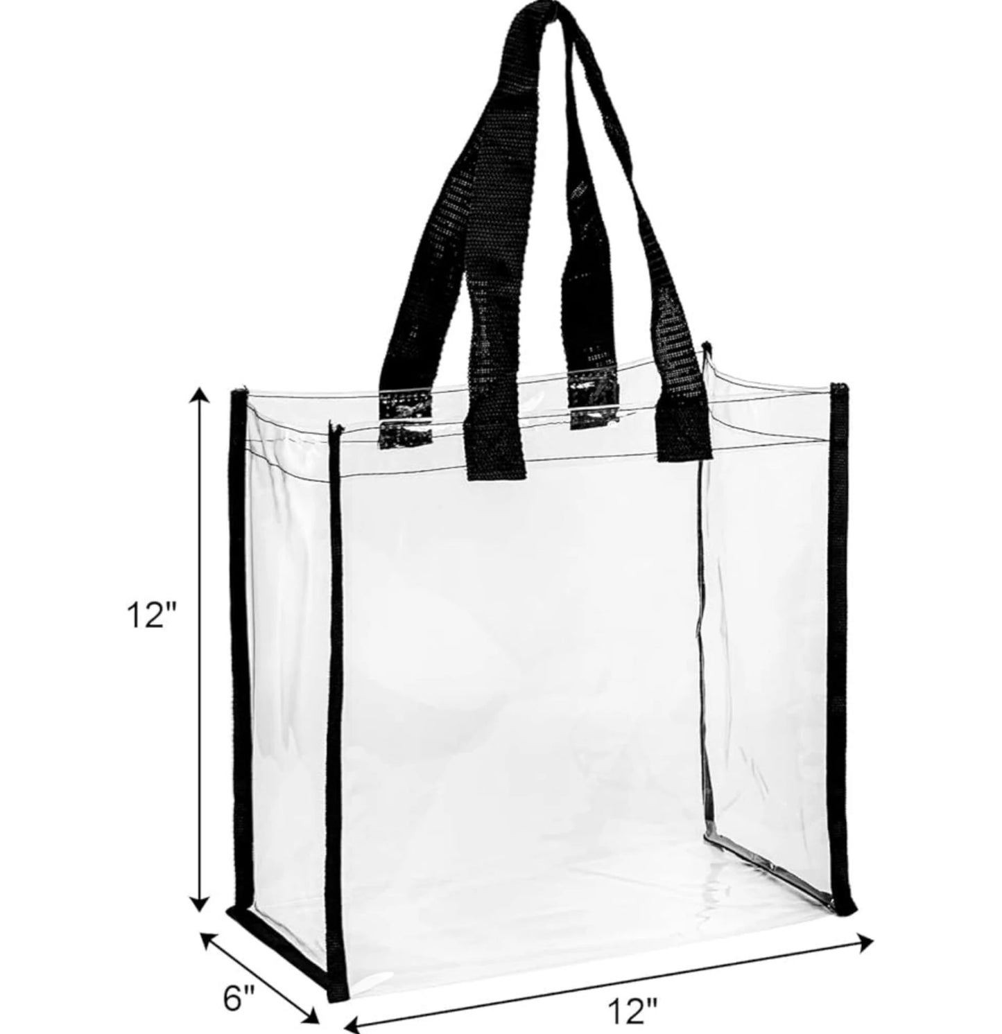 Bolsos transparentes para líneas de belleza