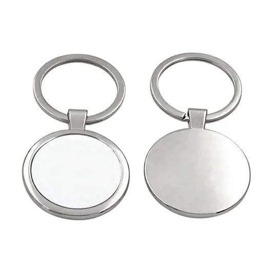 Llavero redondo de metal