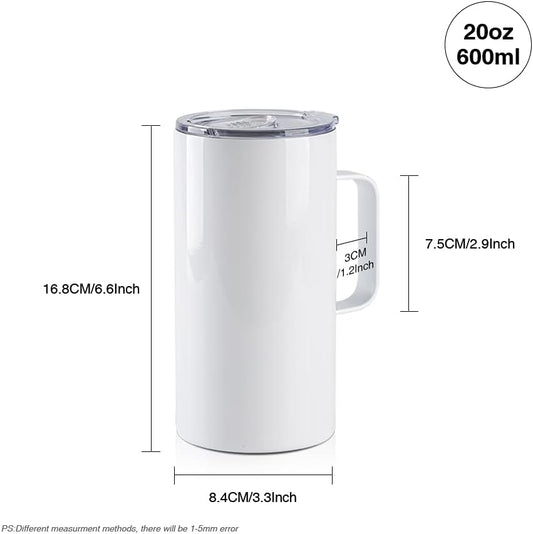 Vaso térmico 24 onzas blanco