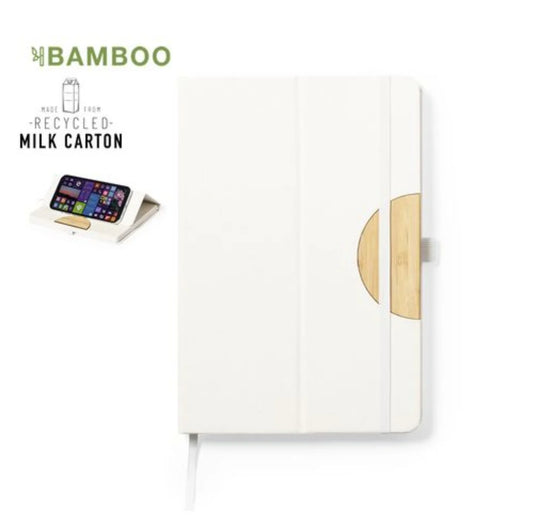 Libreta detalles en bamboo