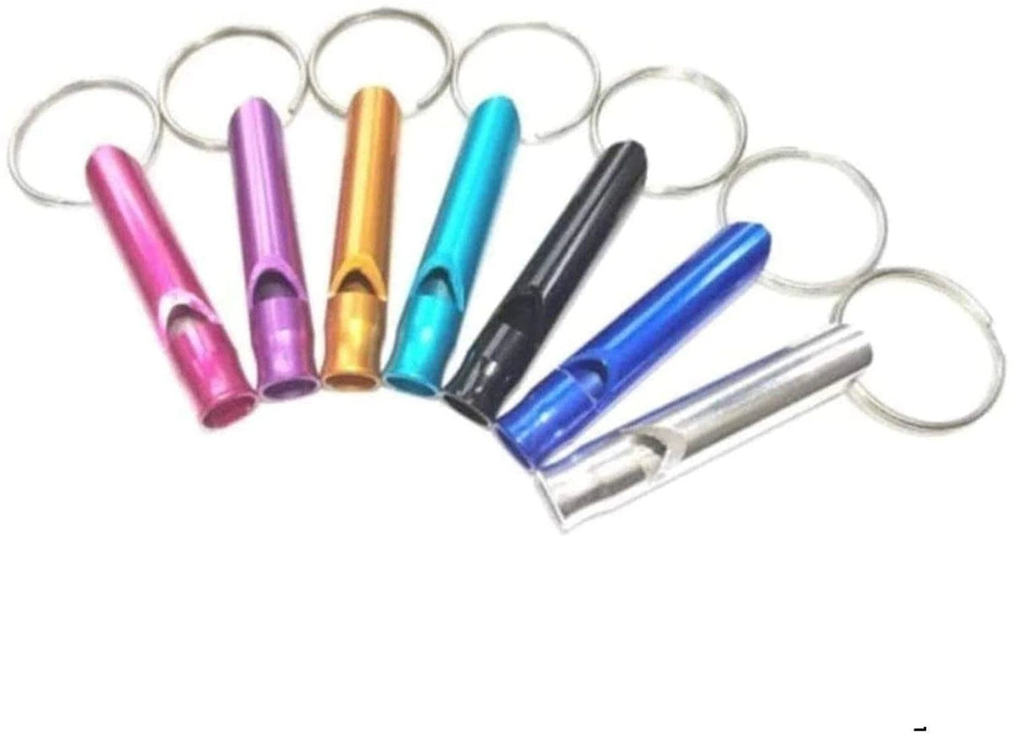 Llavero silvatos en metal