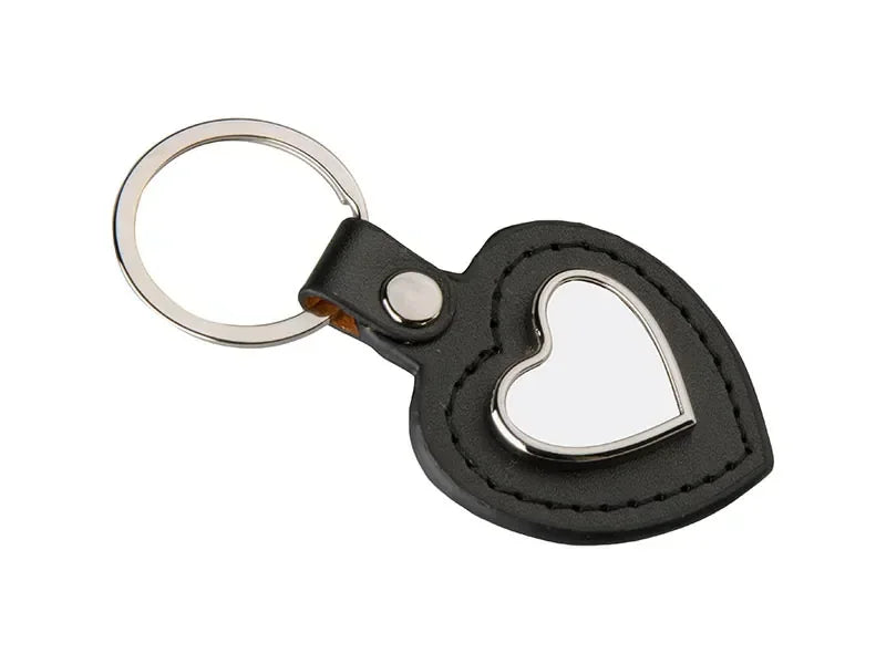 Llavero en piel Corazón