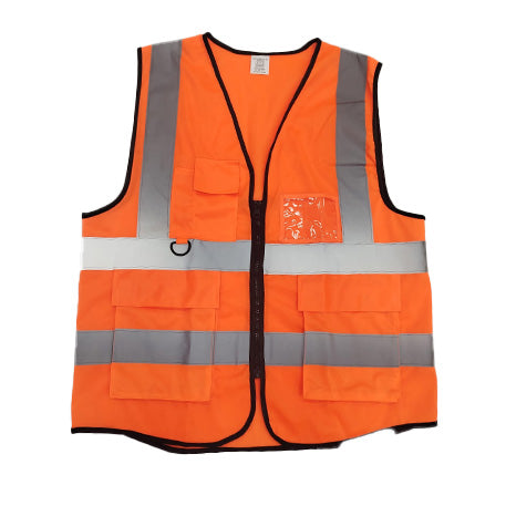 Chaleco reflectivo con bolsillos delante