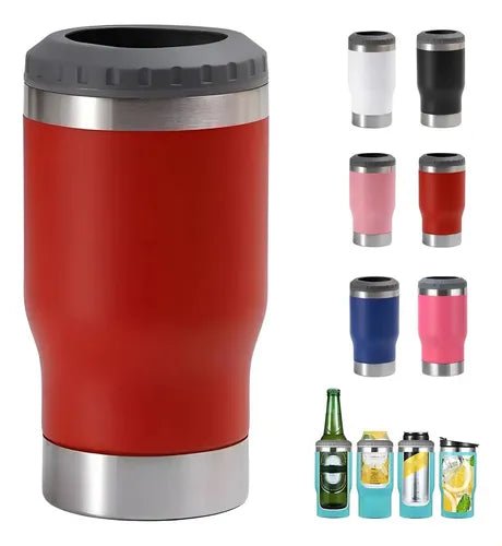 Vaso térmico dos funciones y destapador