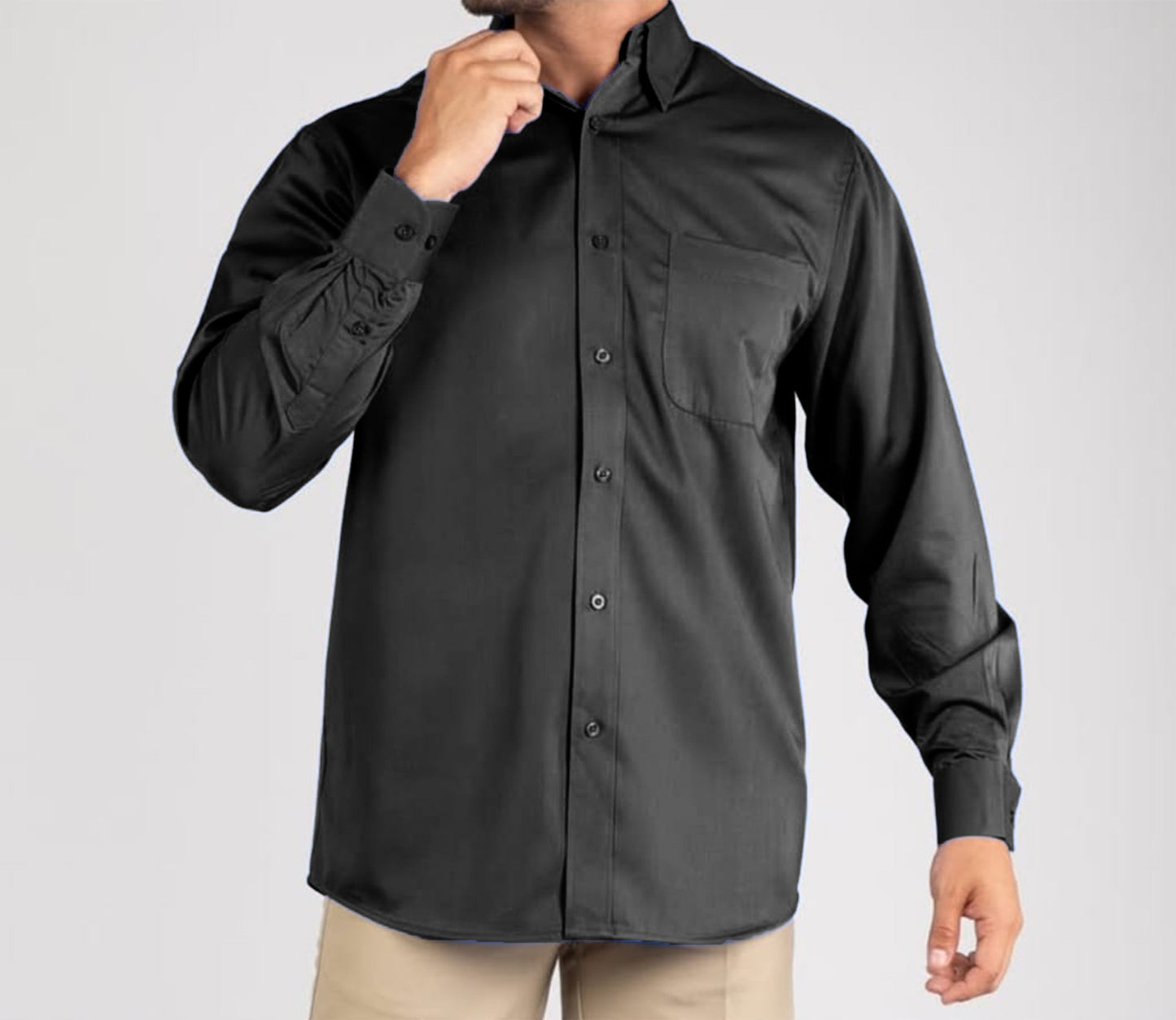 Camisa manga larga caballero