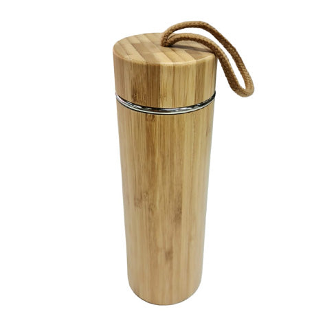Termo térmico en bambú de 450 ml