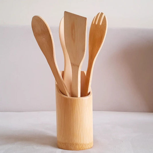 Set de cucharones de madera