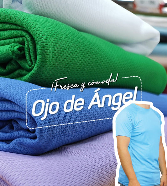 Camiseta en ojo de ángel