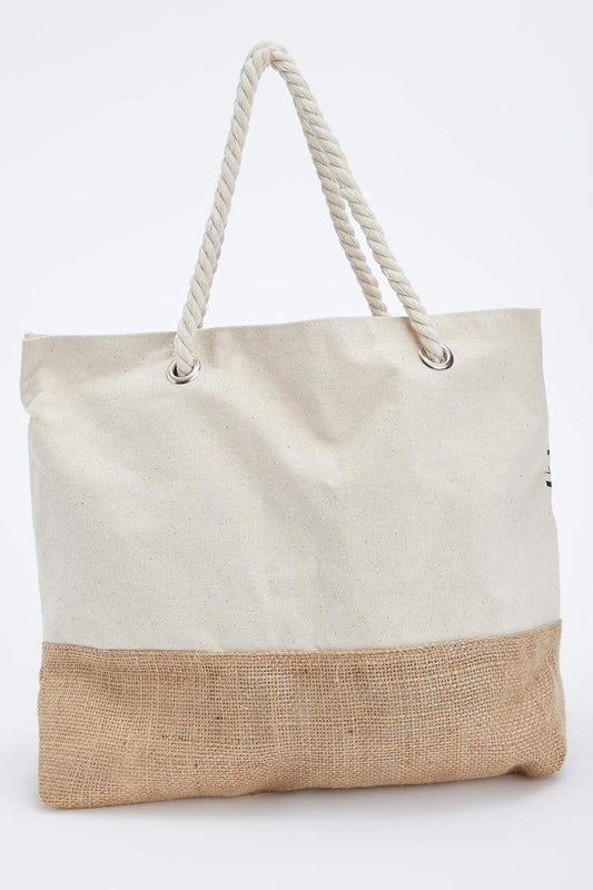 Bolsa en tela canvas