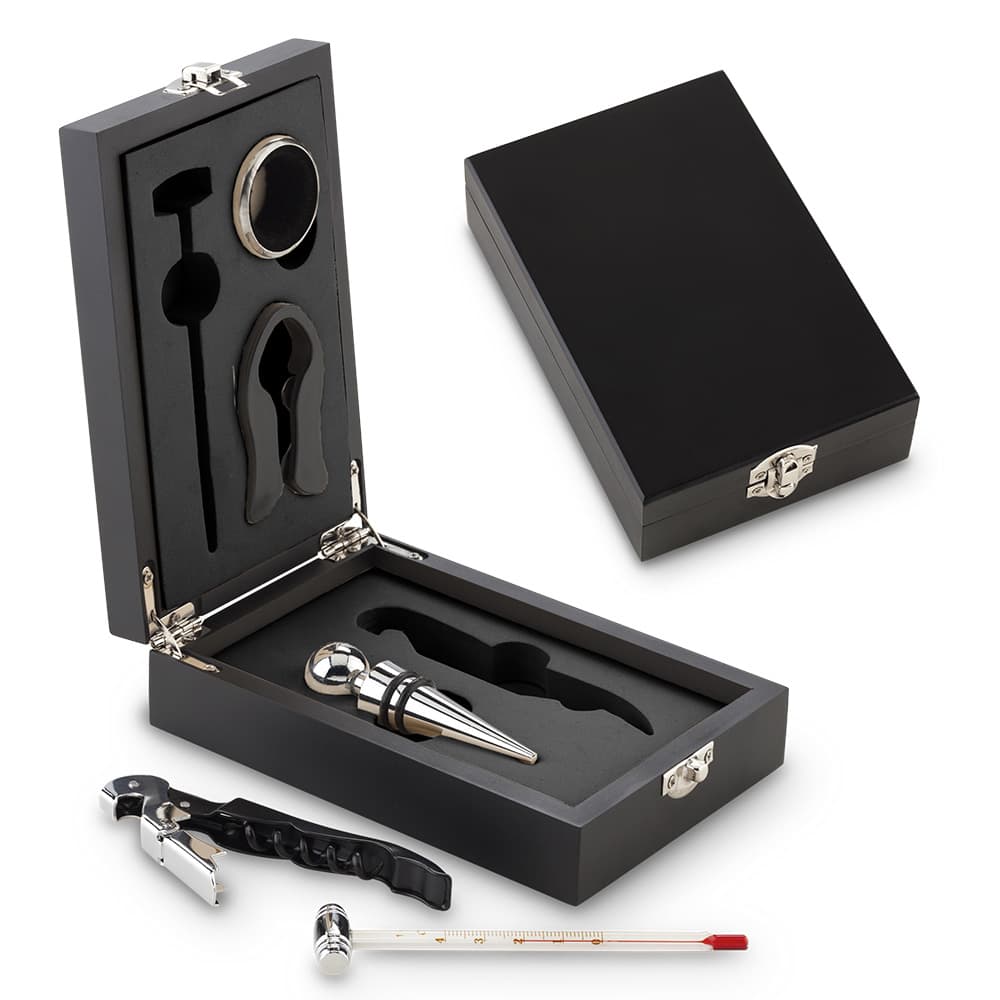 Kit accesorios para vino 5 piezas