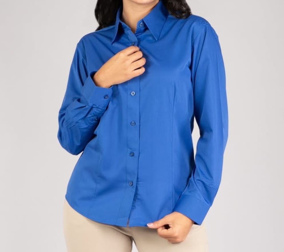 Camisa manga larga para damas