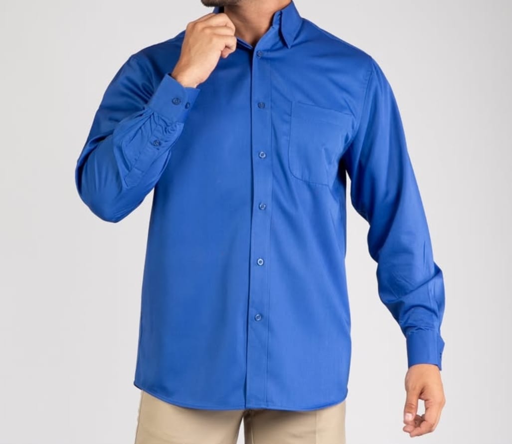 Camisa manga larga caballero