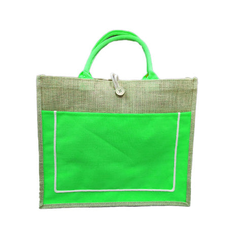 Bolsas te yute de colores