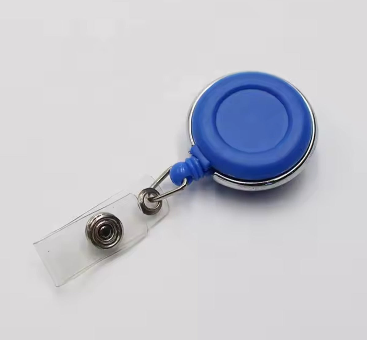 Yoyo para carnet con marco plateado