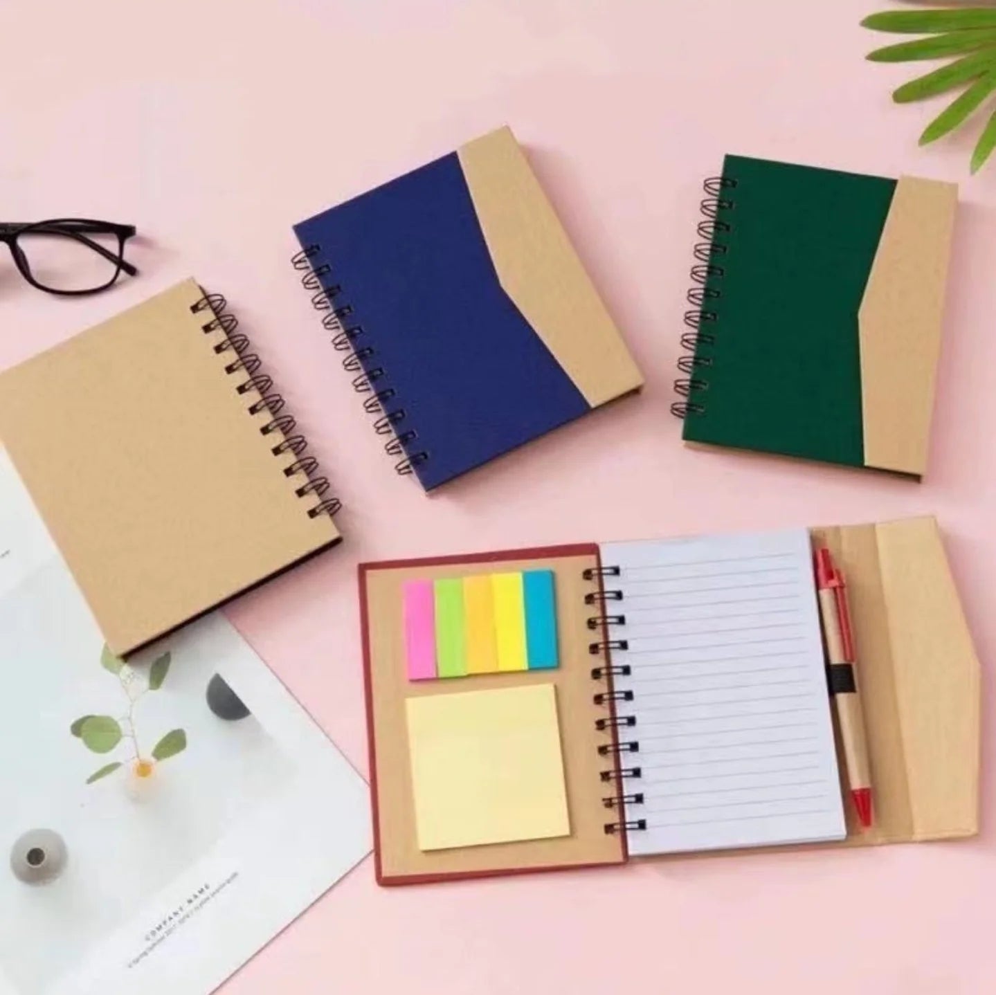 Libreta ecológica de colores