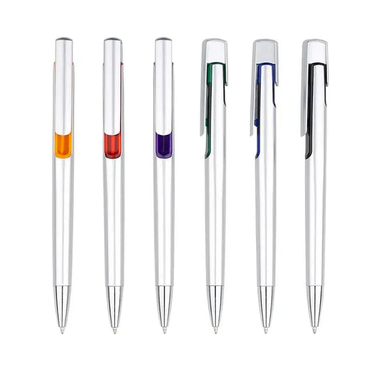 Lapicero plastico montana plateado