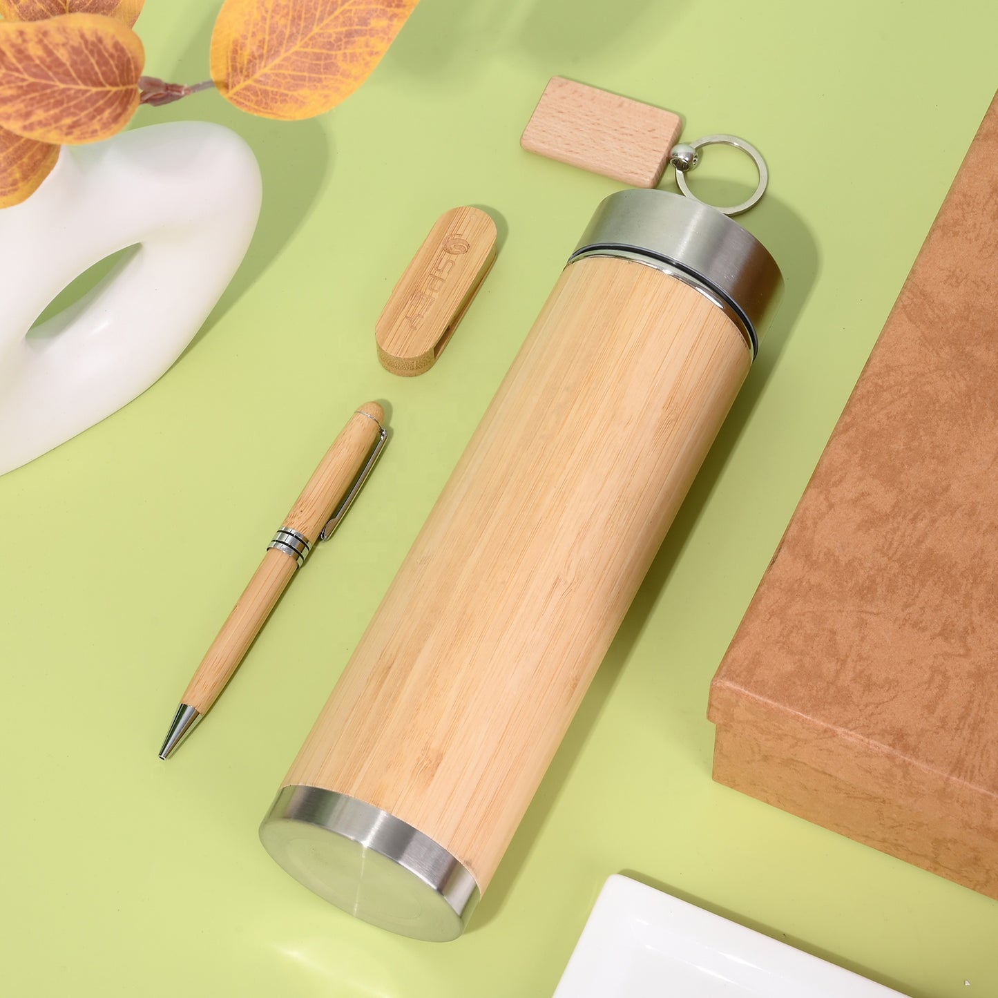 Kit de 4 piezas en madera - grabado a láser