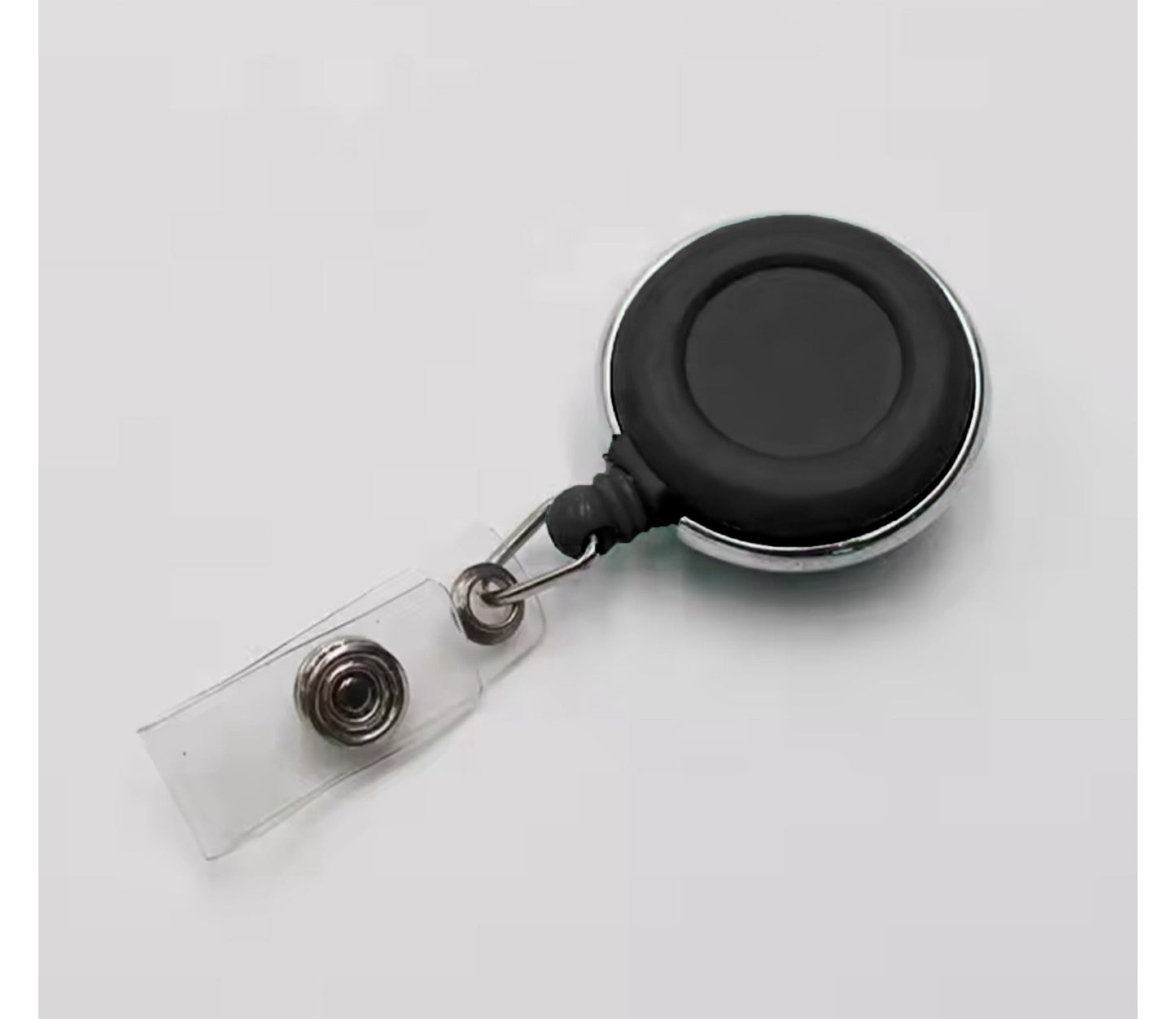 Yoyo para carnet con marco plateado