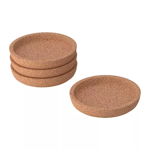 Juego de portavasos corcho