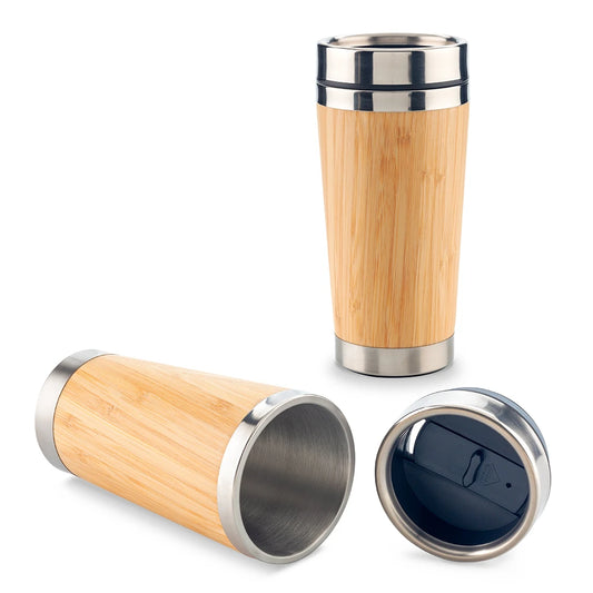 Vaso térmico de bambú