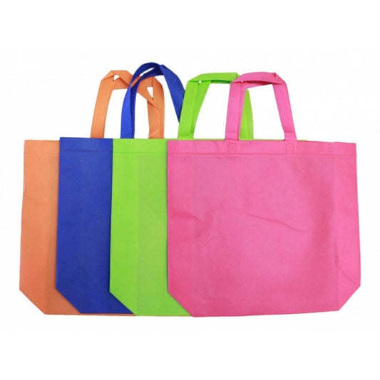 Bolsas ecológicas rosadas con asa