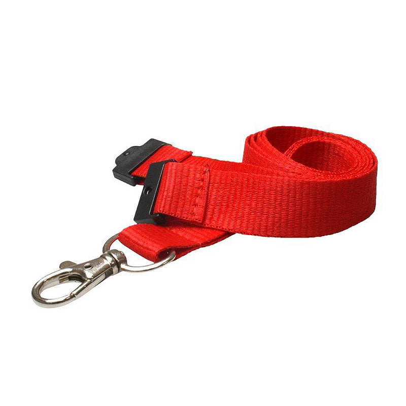 Lanyard de 1 pulgada con broche de seguridad
