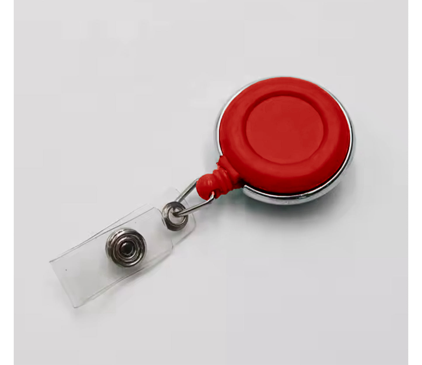 Yoyo para carnet con marco plateado