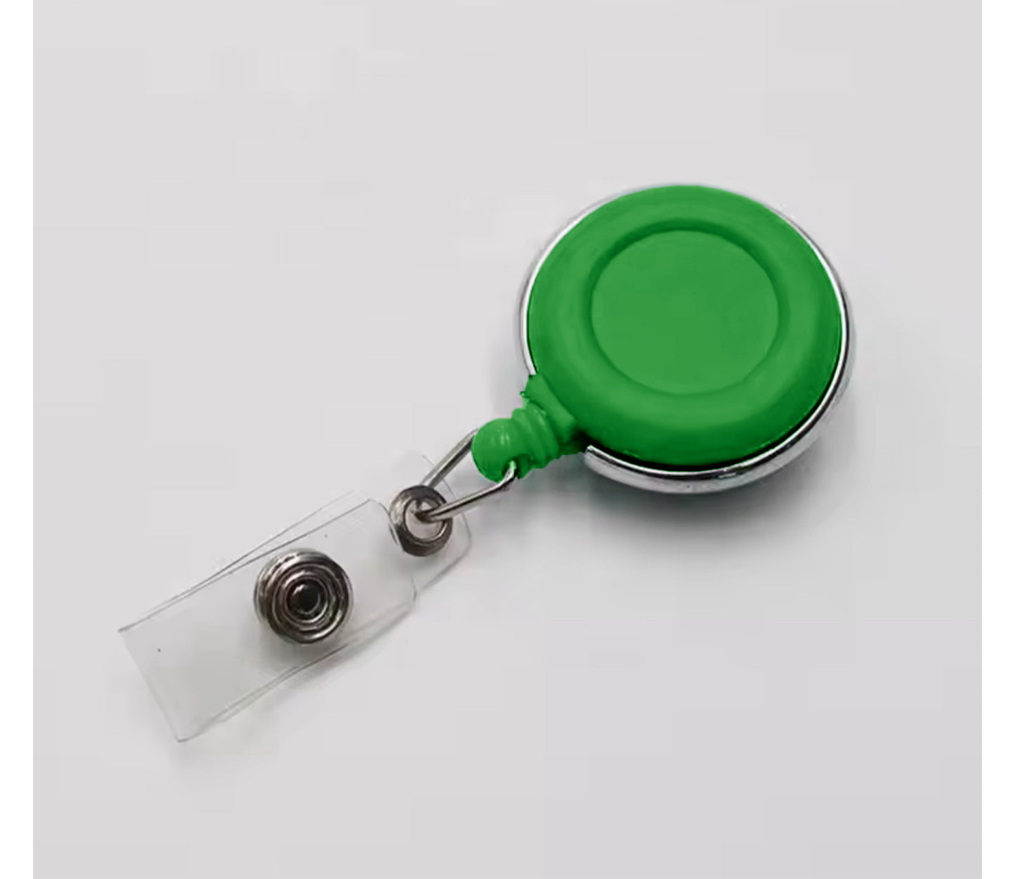 Yoyo para carnet con marco plateado