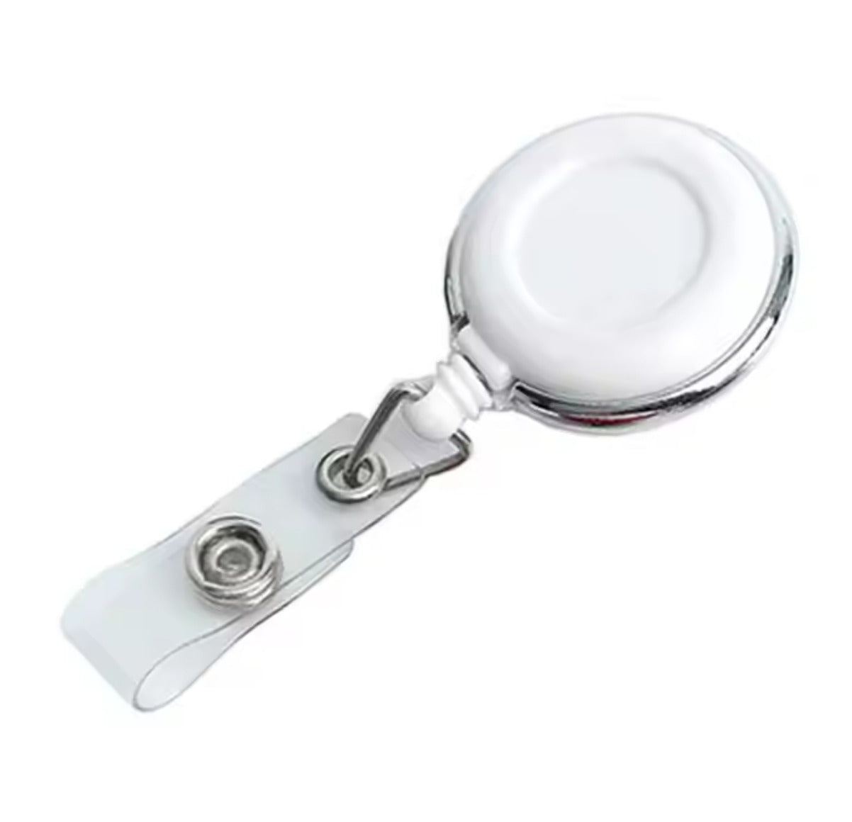 Yoyo para carnet con marco plateado